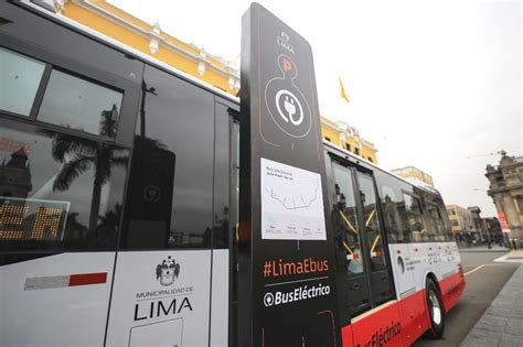 Claves 10 Datos Sobre El Primer Bus Eléctrico De Lima Caracópolis