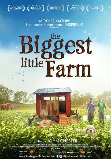 24 ответов 58 ретвитов 231 отметка «нравится». The Biggest Little Farm - Cinemien België NL