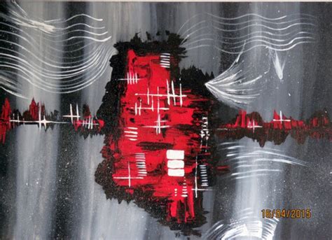 Buy Abstract Art 02 By Rahat Kazmi Rs 9890 Codeartrtki073624