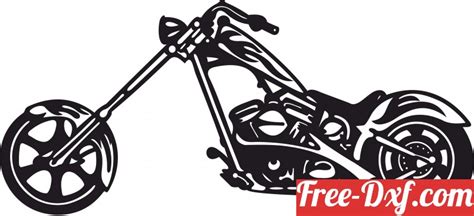Download Motorcycle Harley Davidson Ven72 High Quality Free Dxf F