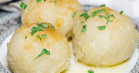 German Potato Dumplings Kartoffelkloesse My Favorite Food And Recipe