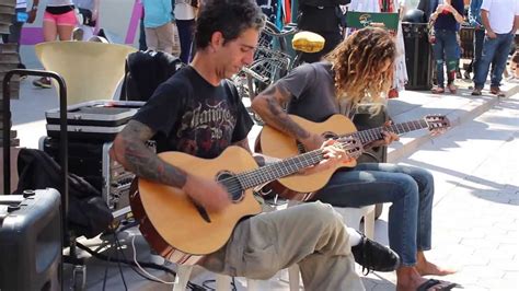 GUITAR Best street performers in Santa Monica - YouTube