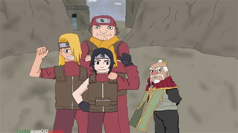 The Iwagakure Squad ~ Naruto Shippuden By Themuseumofjeanette On Deviantart