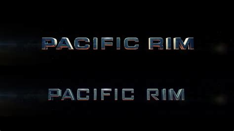 Pacific Rim 2013 — Art Of The Title
