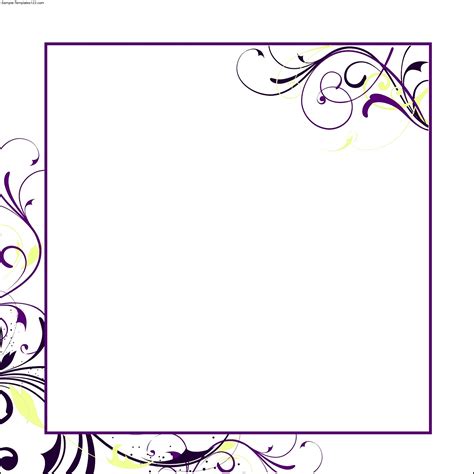 Free Printable Invitation Templates For Word