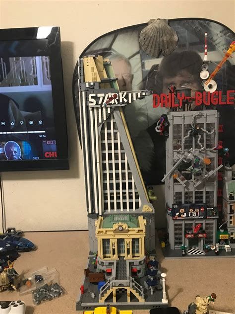 I Built The Avengersstark Tower Moc From Rebrickable Rlegomarvel