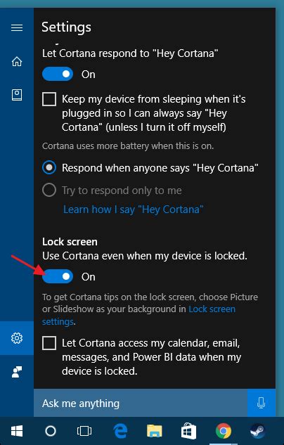 How To Disable Cortana On The Windows 10 Lock Screen