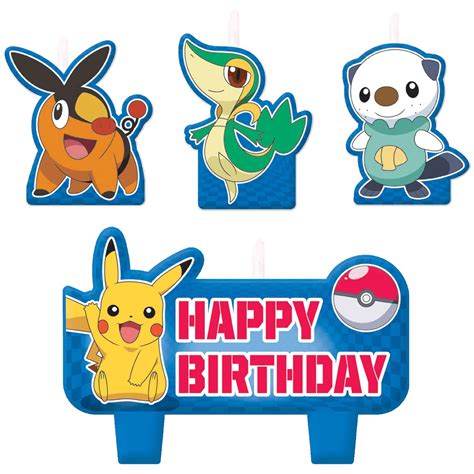 Pokemon Birthday Candles Birthday Wikii