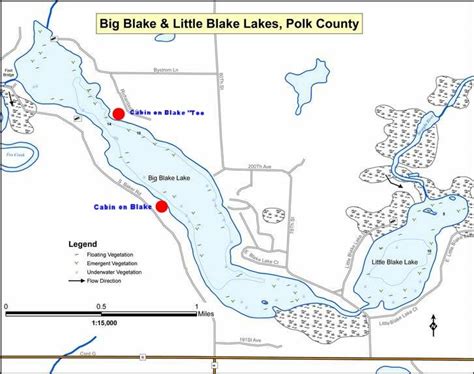 Information About Big Blake Lake Balsam Lake Wisconsin Polk County
