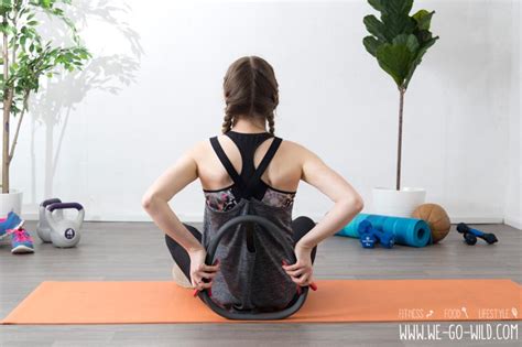 Die effektivsten Pilates Ring Übungen für zuhause - WE GO WILD
