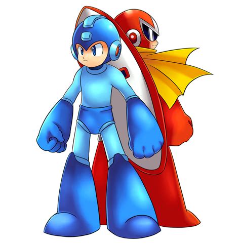 Megaman And Protoman By Chelostracks On Deviantart