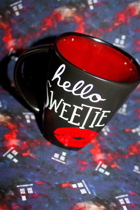 Doctor Who Inspired Hello Sweetie Coffee Mug River