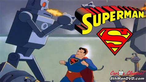 Superman Cartoon The Mechanical Monsters 1941 Remastered Hd 1080p