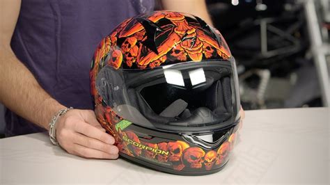 On the flipside that lack of. Scorpion EXO-R410 Dr. Sin Helmet Review at RevZilla.com ...