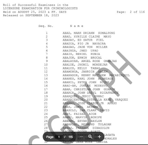 PRC Criminologist Licensure Exam Result OUT Prc Gov Ph CLE Results Criminology Board