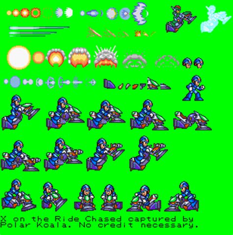 Very fast, often contain food. SNES - Mega Man X2 - Mega Man X (Bike) - The Spriters Resource