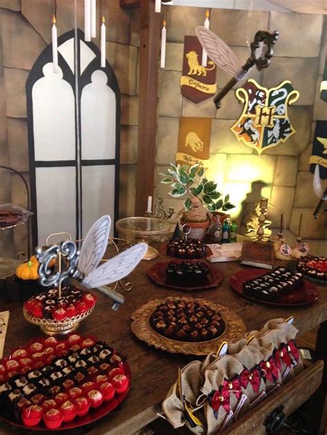 Harry Potter Party Table Decor Harry Potter Table Decor Ideas The Art