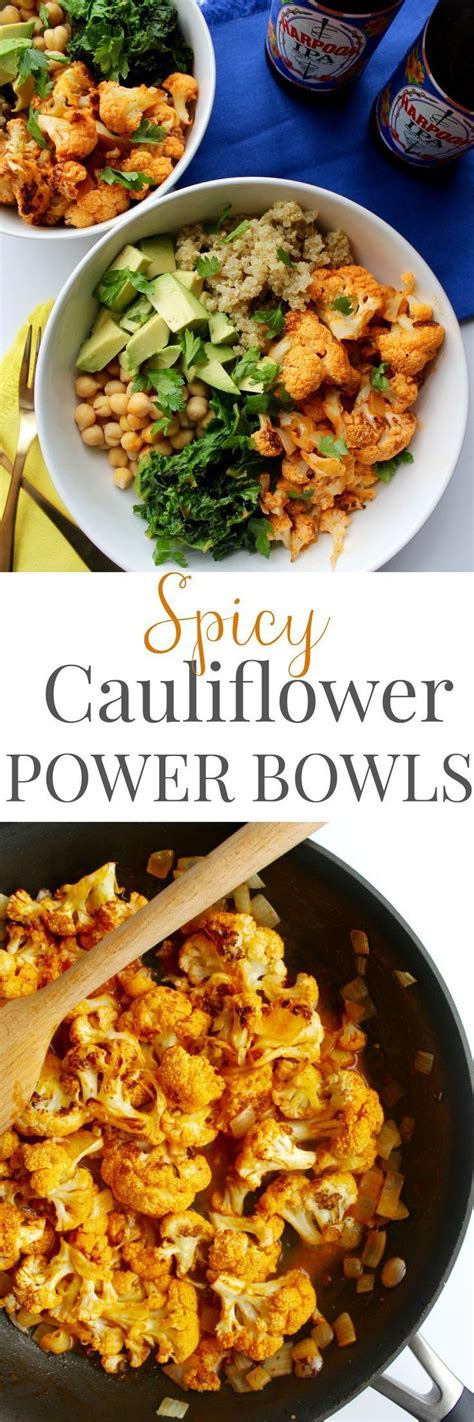 Cauliflower/gobi for spicy gobi/cauliflower roast. Spicy Cauliflower Power Bowl - pumpkinandpeanutbutter ...
