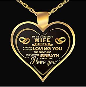 Volunteer your time is really generous. Amazon.com : NetHomeNecklace - Perfect Gift For Your Wife ...