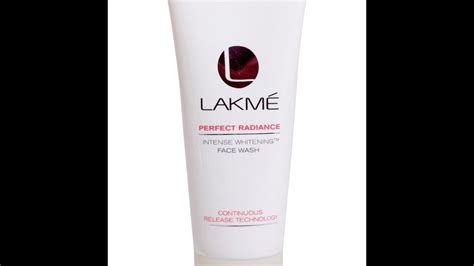 Lakme Perfect Radiance Intense Whitening Face Wash Youtube