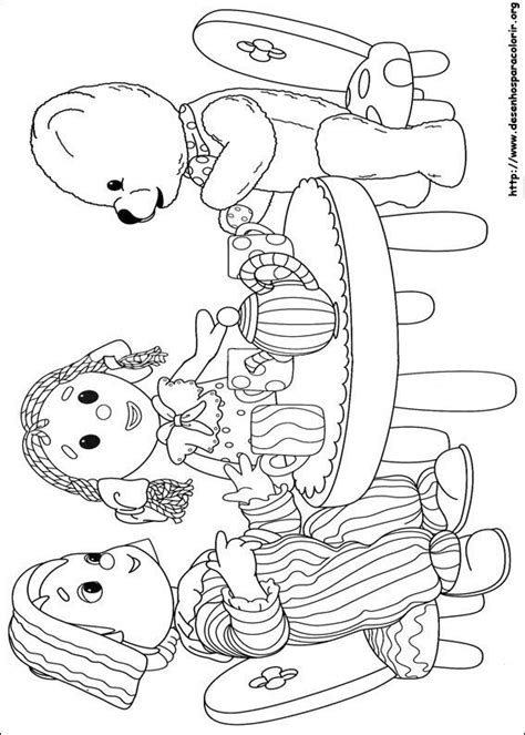 Andy Pandy Para Colorir