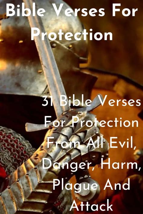 31 Bible Verses For Protection From All Evil Faith Victorious