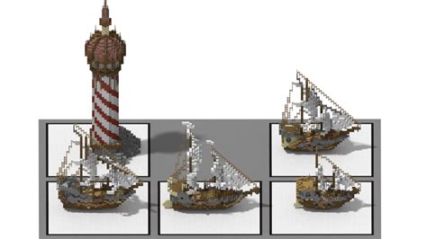 Minecraft Ship Layout