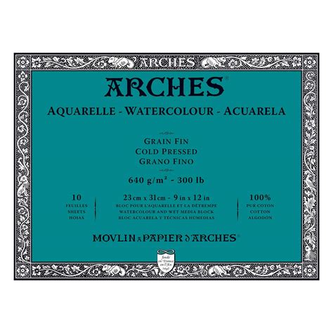 Arches Cold Pressed Watercolor Block Michaels
