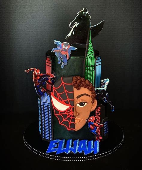 Spiderman Theme Party Spiderman Birthday Cake Spiderman Birthday
