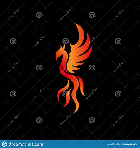 Logotipo De Phoenix Ilustraci N Del Vector Ilustraci N De Cisne