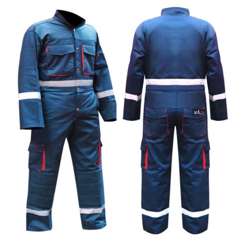 Work Wear Mens Overalls Boiler Suit Coveralls Mechanics Boiler Suit