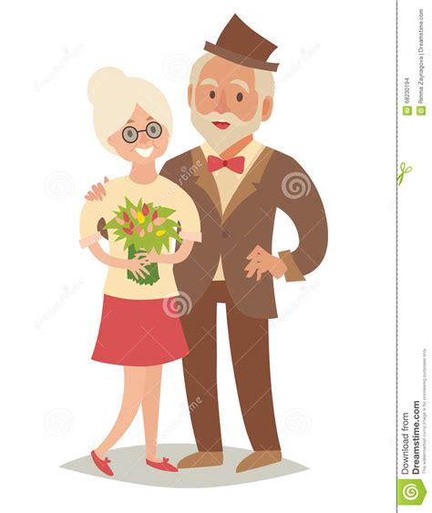 Old Men Old Women In Love Lovely Happy Old Couple Happy Grandpa And