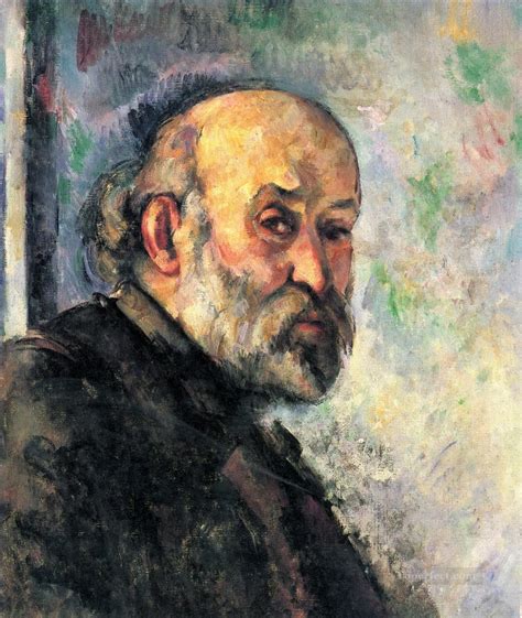 Self Portrait Paul Cezanne Painting In Oil For Sale