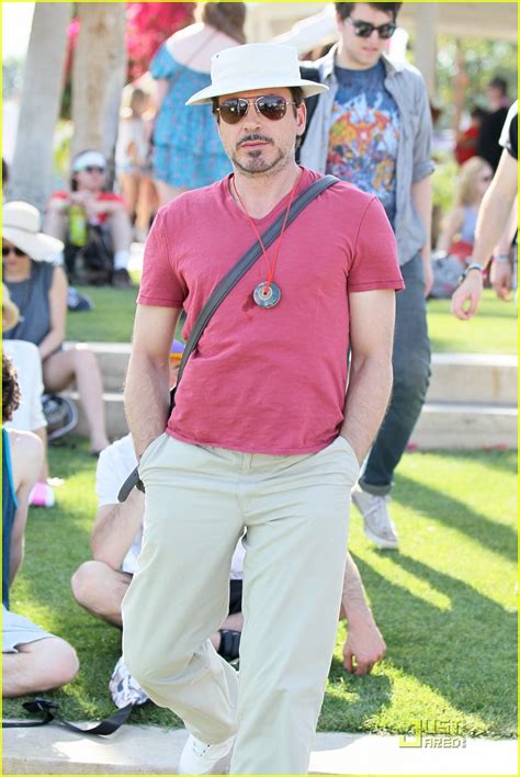 Robert Downey Jr Coachella Concertgoer Photo