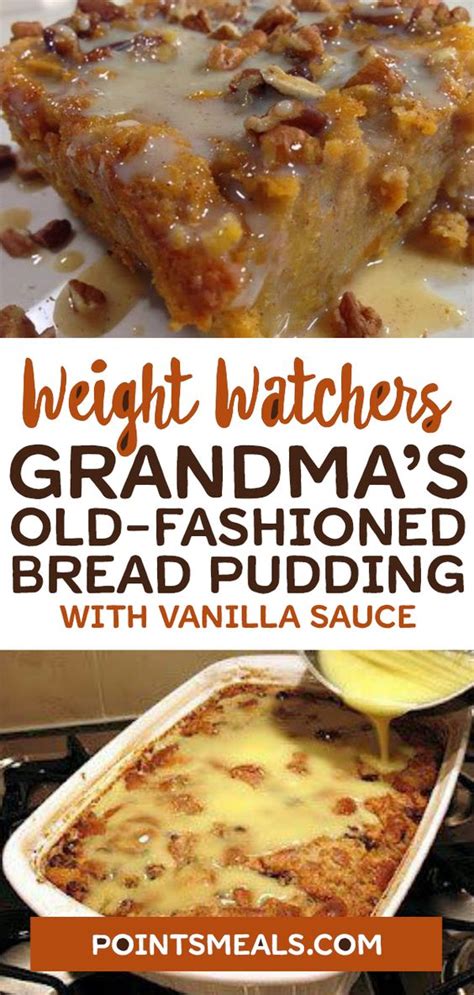 Grandmas Old Fashioned Bread Pudding Dessert Recipes Strawberries