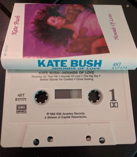 Kate Bush Hounds Of Love 1985 White Dolby Hx Pro Cassette Discogs