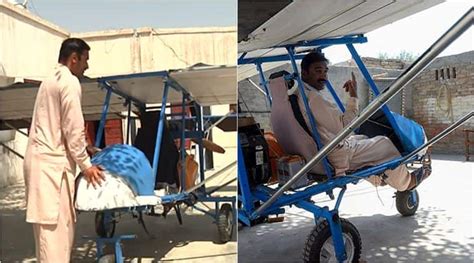 Pakistan Popcorn Seller Waits To Fly After Building His Own Plane Using