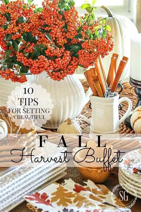 10 Tips For Setting A Beautiful Fall Harvest Table Fall Table