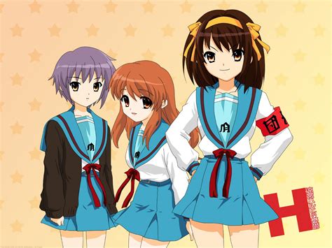 Asahinamikuru Nagatoyuki Suzumiyaharuhi Suzumiyaharuhinoyuutsu