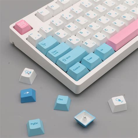 140 Keys Cheese Cream Keycap Set Pbt Dye Sub Cherry Profile Mechanical