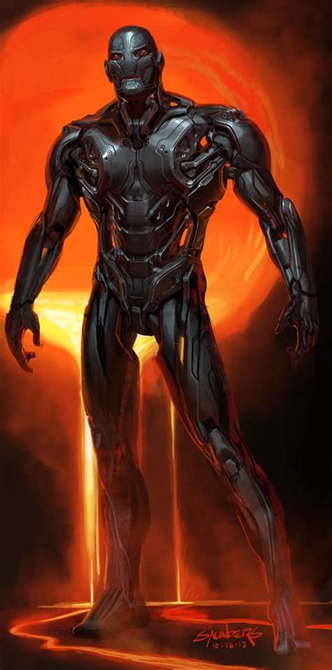Alternate Ultron Designs For Marvels Avengers Age Of Ultron