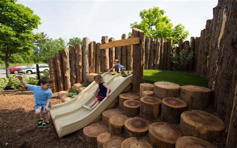 Oakville Ymca Daycare Playground Natural Playground Backyard