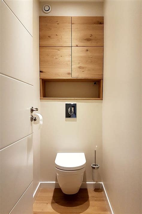 Cette brosse est parfaite pour ajouter une touche déco à vos toilettes ! Idée décoration Salle de bain - wc avec placards en bois - ListSpirit.com - Leading Inspiration ...