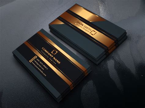 I Will Design Minimal Luxury Business Card And Unique Modern Business