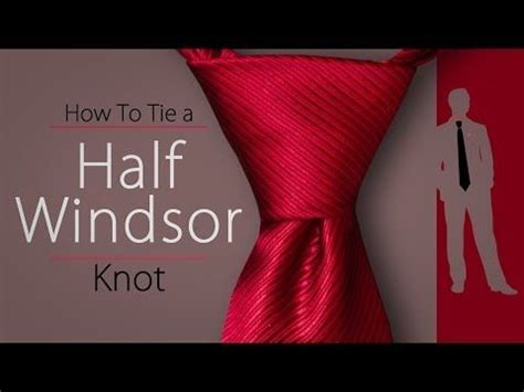 It grew in popularity with businessmen in the 1950s. How to Tie a Half Windsor Knot - Tie Tying Tutorial #2 ...