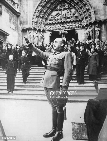 General Francisco Franco The Leader Of Spains Nationalist Forces