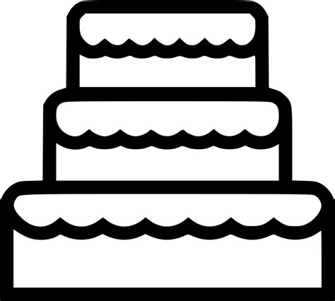 Download Wedding Cake Ii Svg Png Icon Free Download (#574269 ...