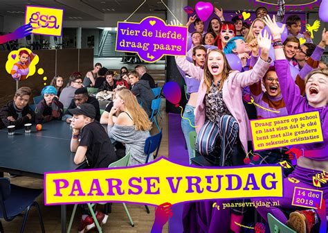Read paarse vrijdag from the story harry potter stuff by x_blueroses_x with 129 reads. paarse vrijdag 2018 / GSA - Buro RuSt