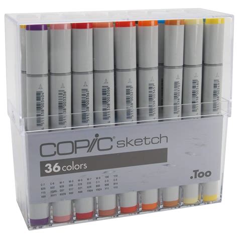 Buy Copic Sketch Coloring Set 36 Colors Pkt36pcs Online Aed999