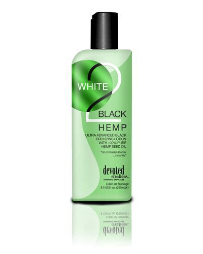 White 2 Bronze Hemp™ Indoor Tanning Lotion By Devoted Creations™ Soho